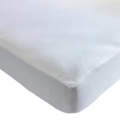 Protège matelas 100% coton bio molleton imperméable bonnet 27 cm à 30 cm - SOMEO