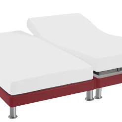 Protège matelas molleton imperméable - bonnet 30 cm TPR pour sommier articulé