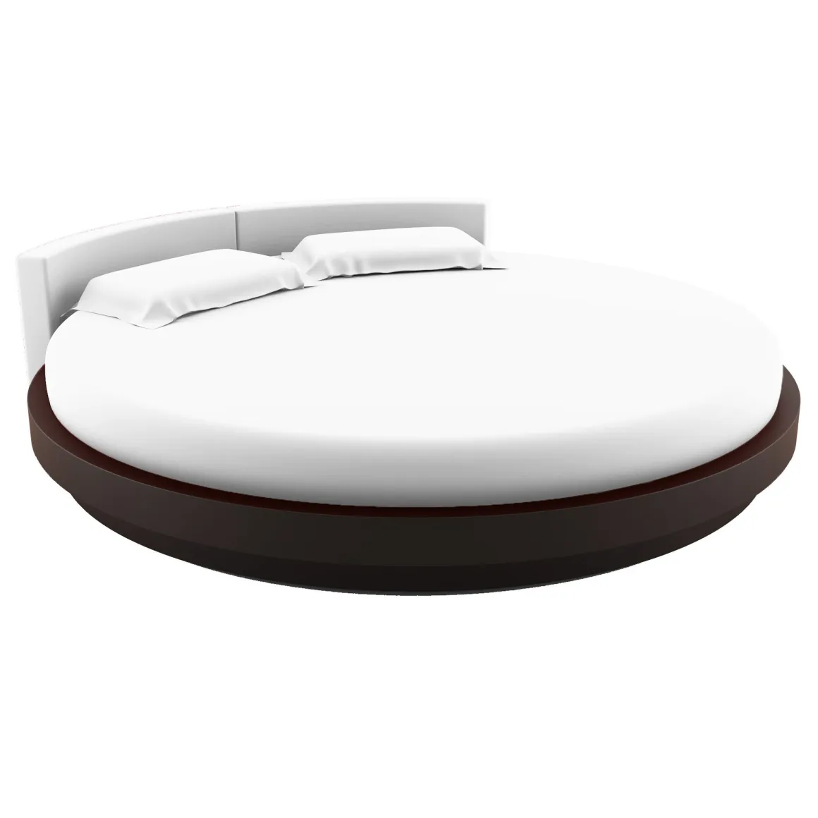 Protège matelas rond molleton 100% coton - bonnet 30 cm