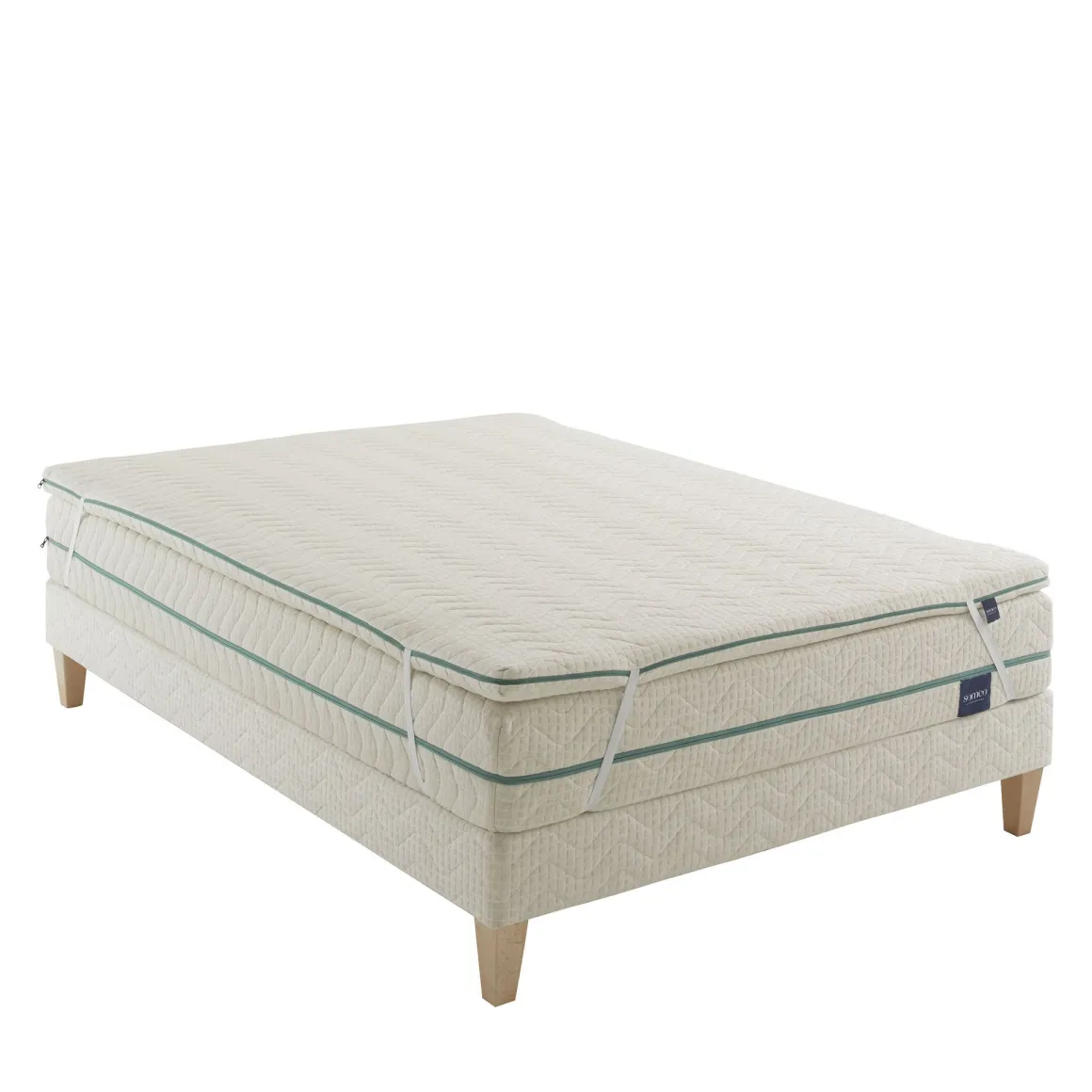 Surmatelas latex naturel mi-ferme Someo Aube